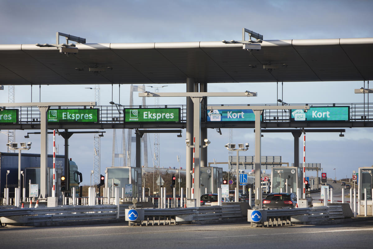 Charges on the Storebælt Bridge 2023